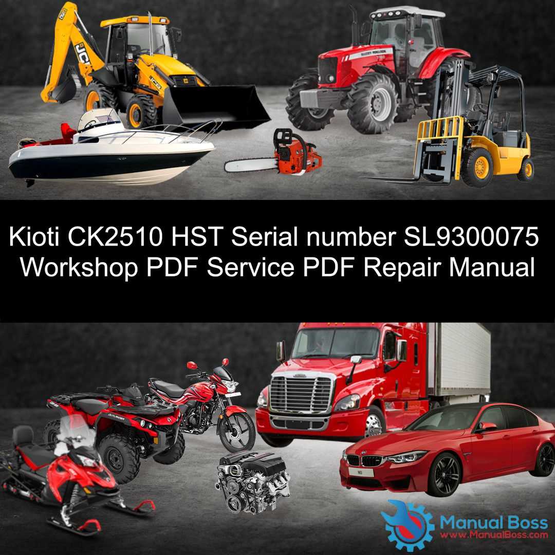 kioti cx2510 owners manual