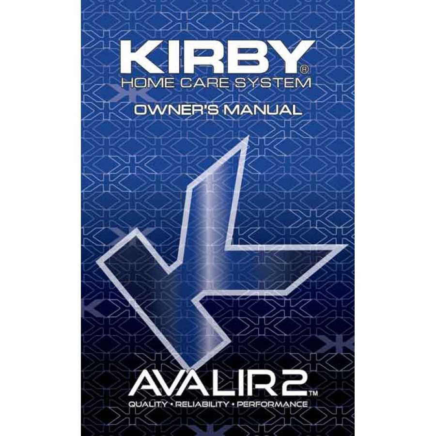 kirby vacuum owners manual