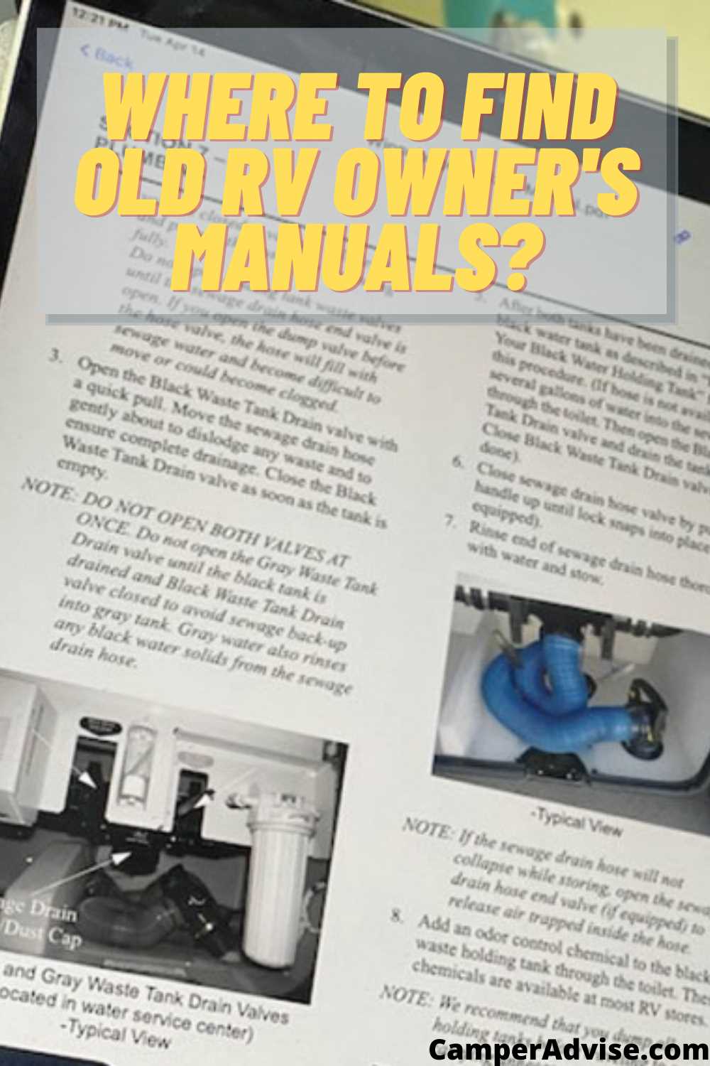 kit travel trailer owners manual