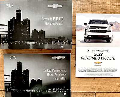 2022 chevrolet silverado 1500 owners manual