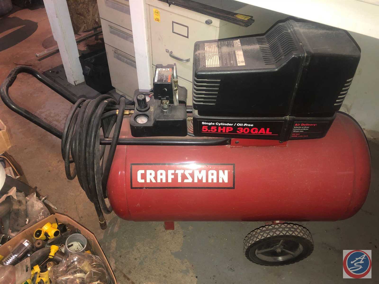 craftsman air compressor model 919 owners manual