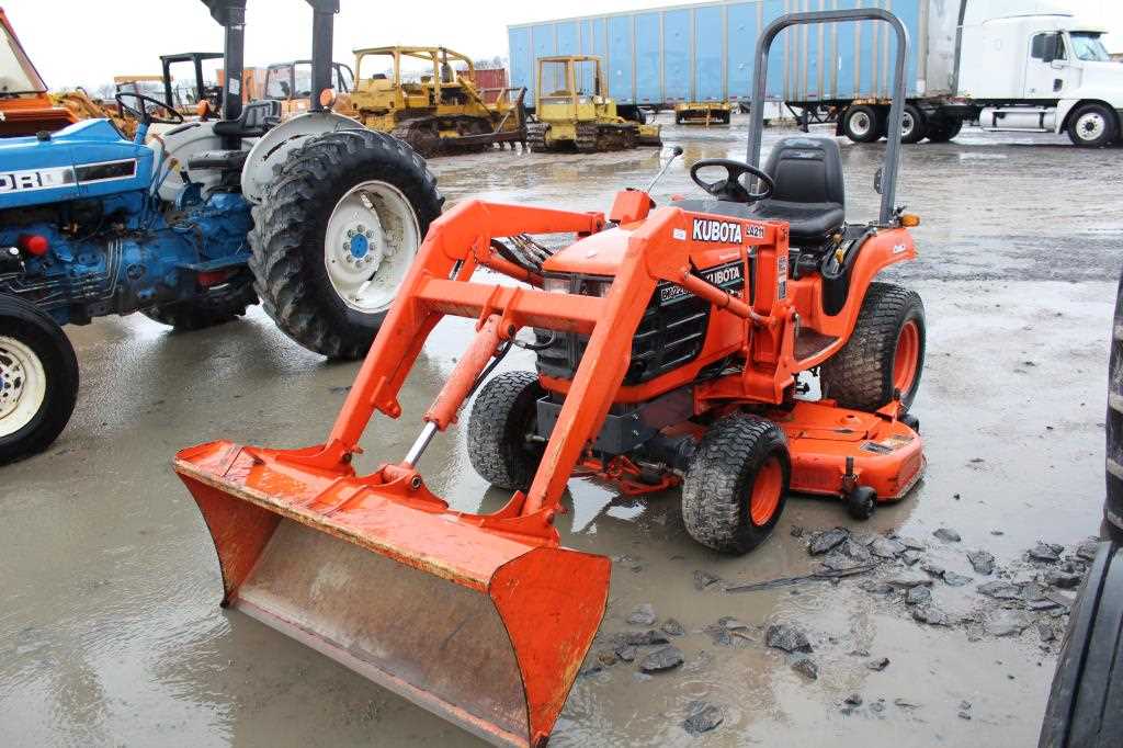 kubota la211 owners manual