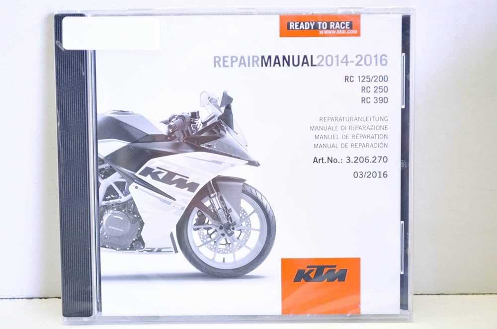 ktm rc390 owners manual