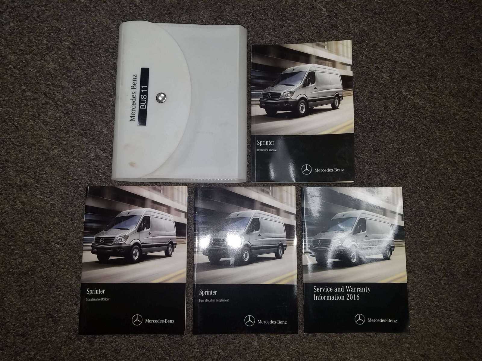 2018 sprinter owners manual