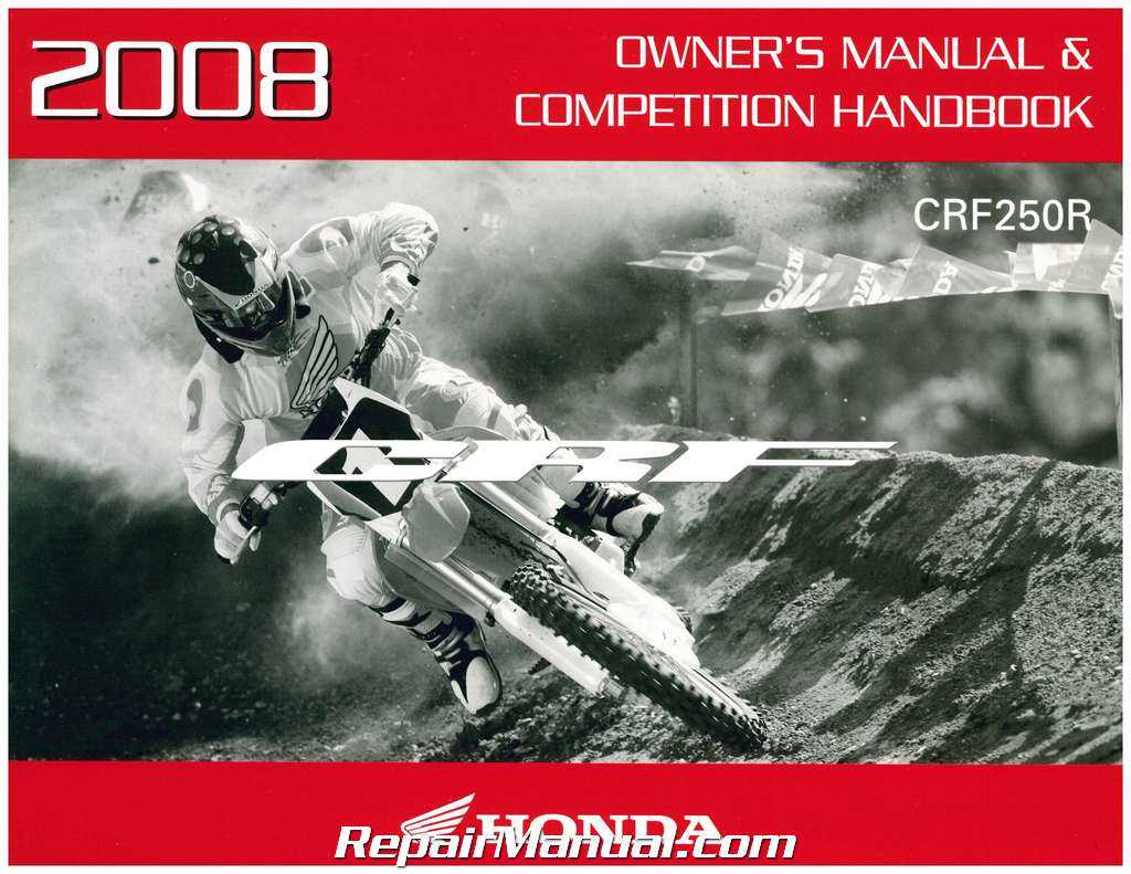 honda crf 250 owners manual