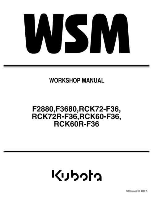 kubota bx2370 owners manual