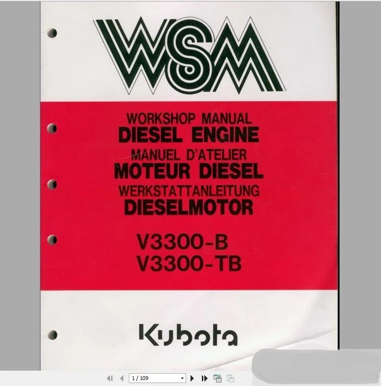 kubota svl75 2 owners manual