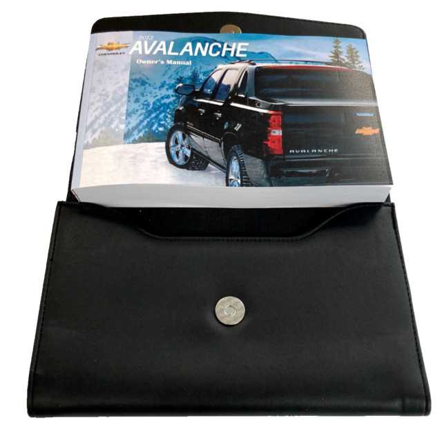 2004 chevrolet avalanche owners manual