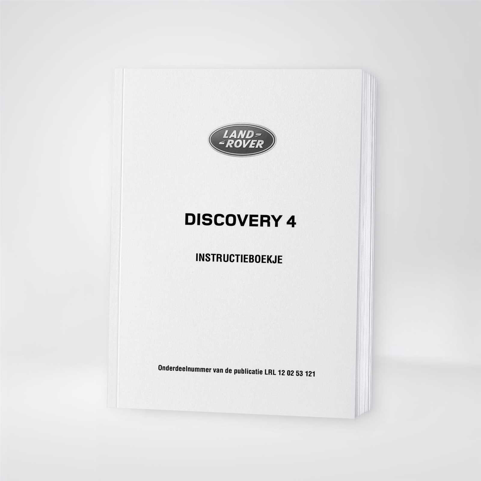 land rover discovery 4 owners manual