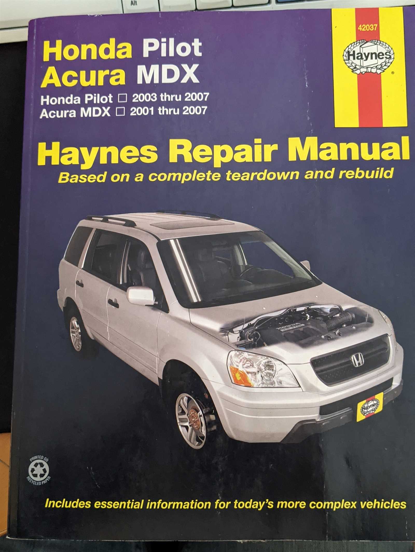 2007 acura mdx owners manual