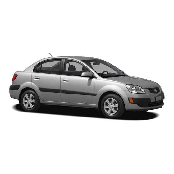 2008 kia rio owners manual
