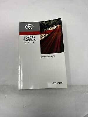 2014 tacoma owners manual