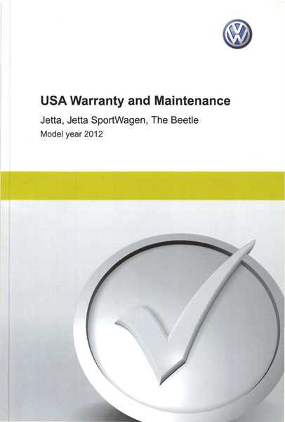 2012 volkswagen jetta owners manual