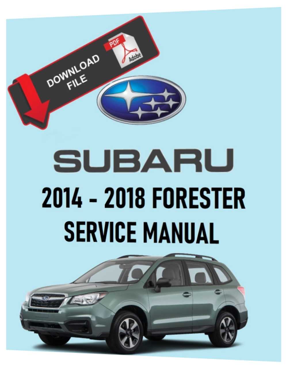 2018 subaru owners manual