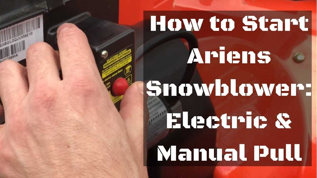 ariens 926le owners manual