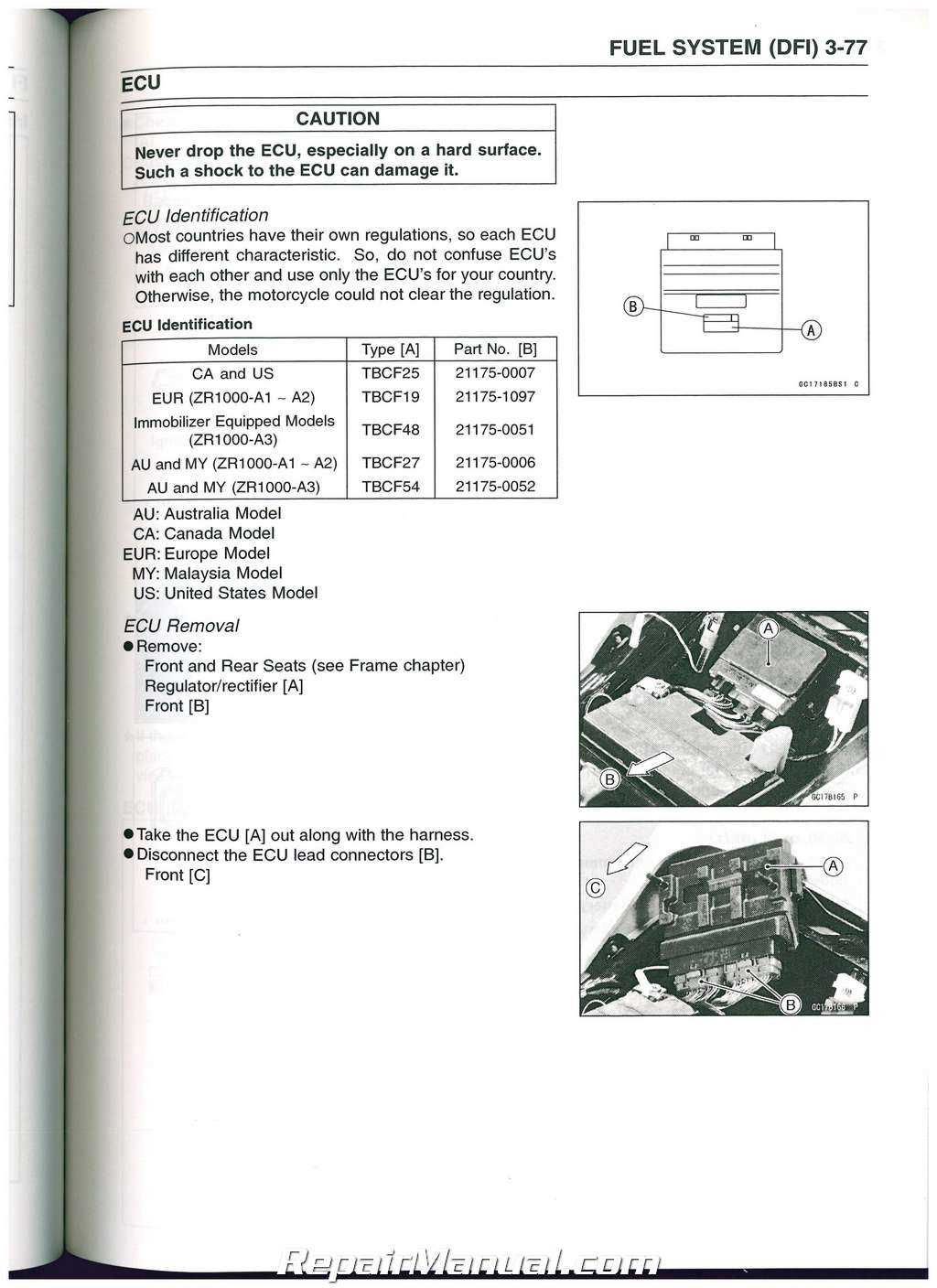 2003 kawasaki z1000 owners manual