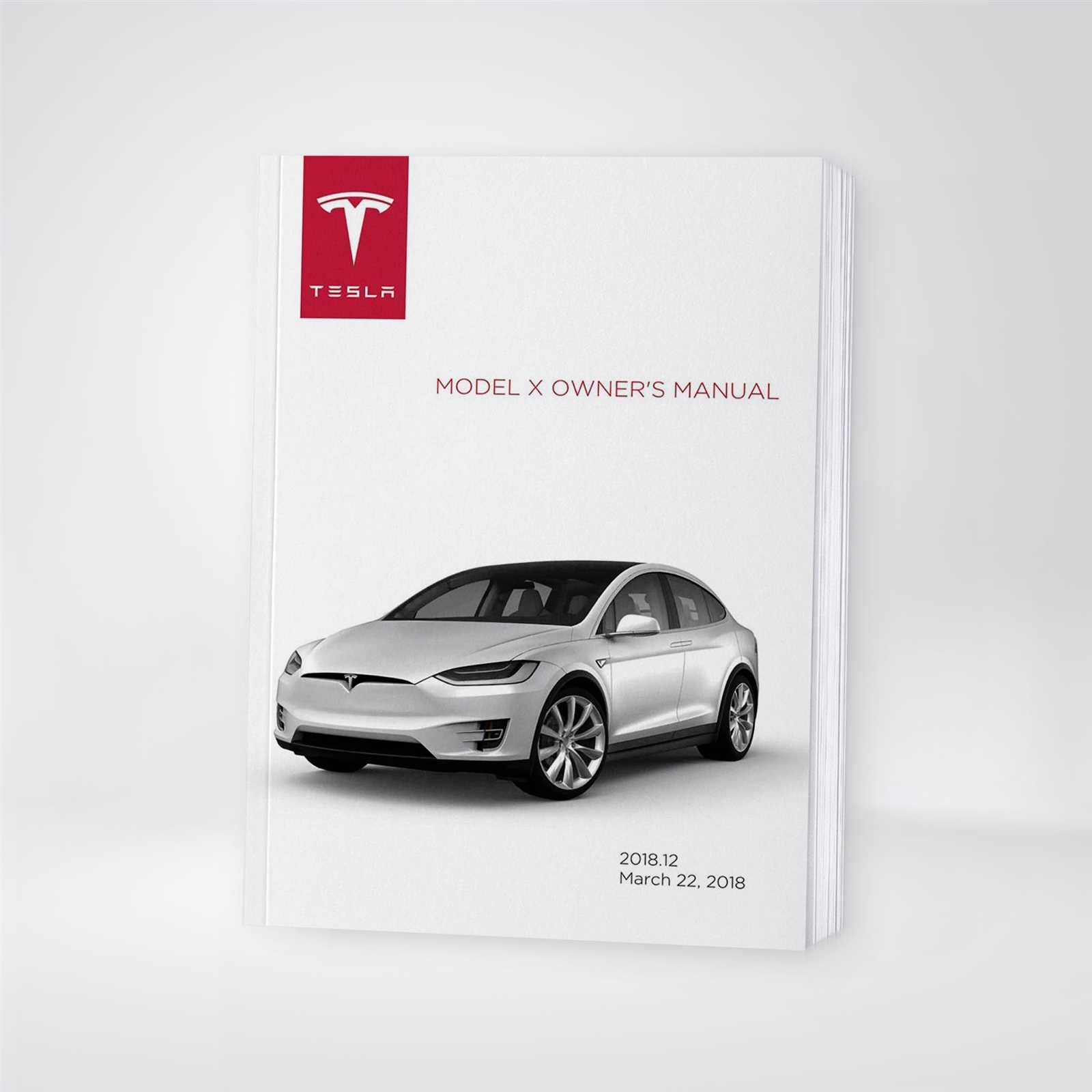 tesla x owners manual