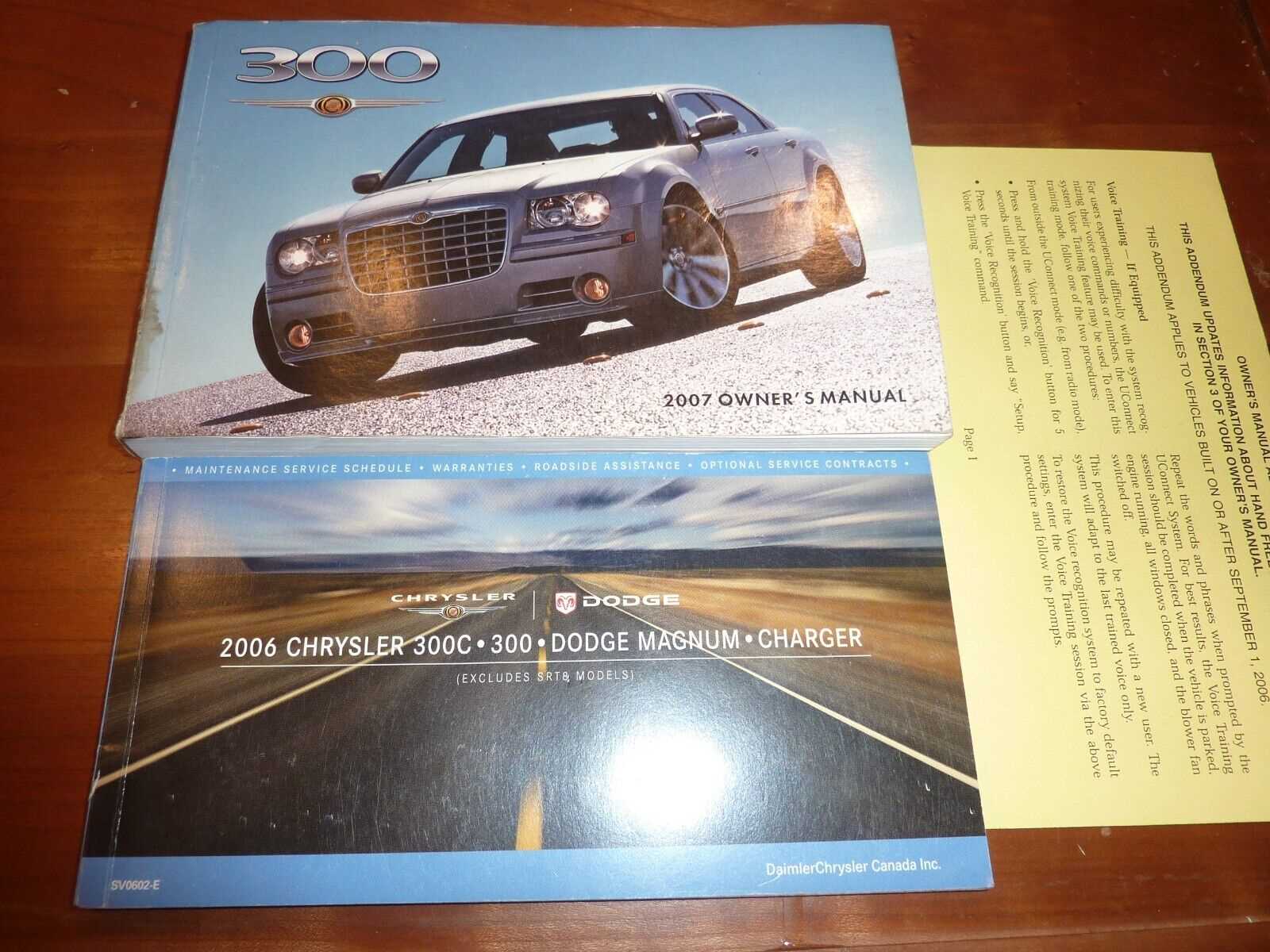 chrysler 300s owners manual