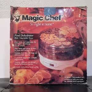 magic chef dehydrator owners manual