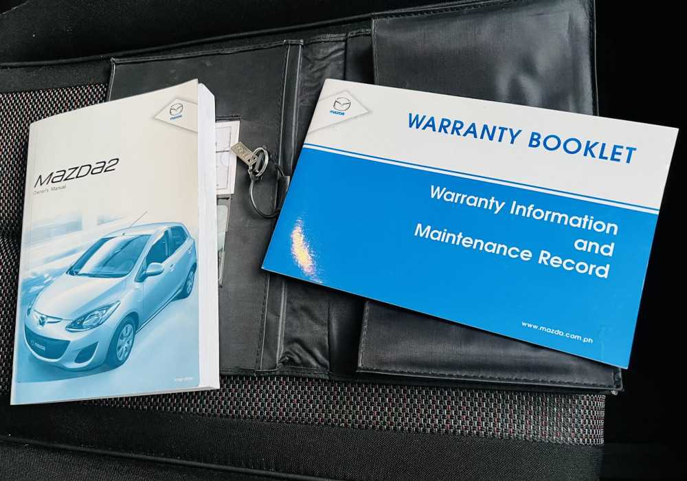 mazda 2 owners manual