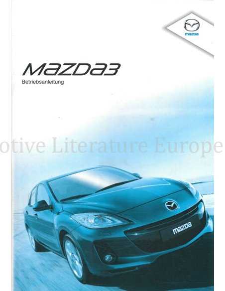 mazda 3 owners manual