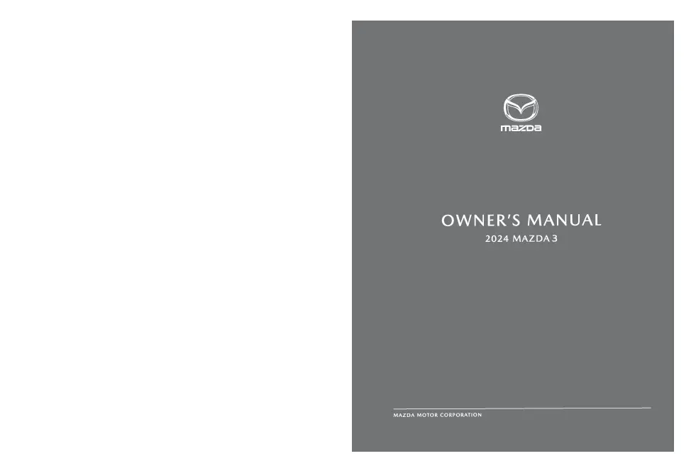 mazda 3 owners manual