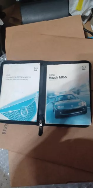mazda miata owners manual