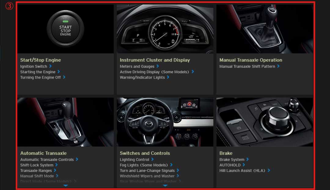 mazda cx 3 owners manual