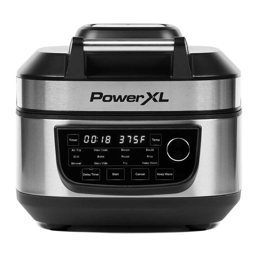 powerxl air fryer owners manual