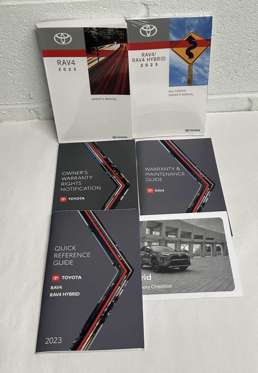 2023 rav4 owners manual