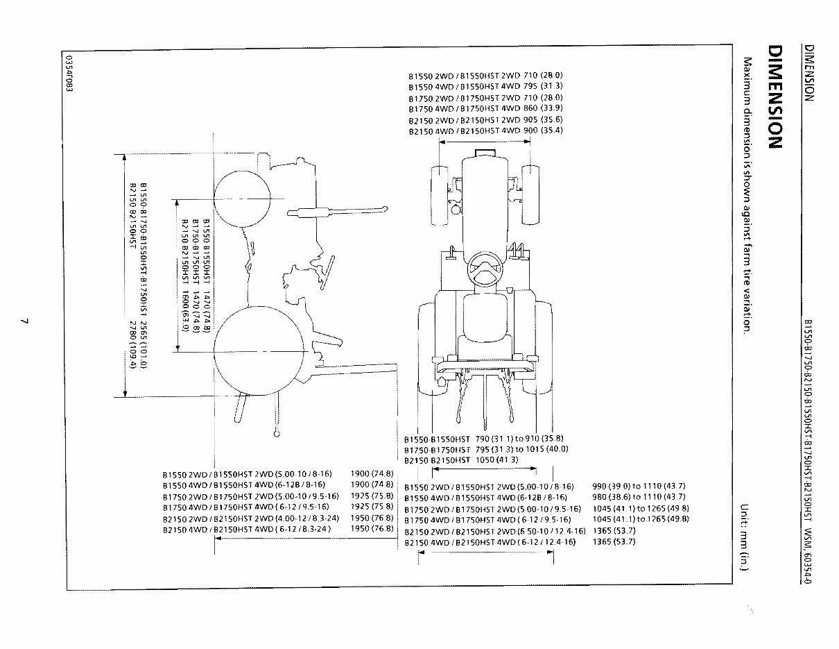 kubota b1750 owners manual