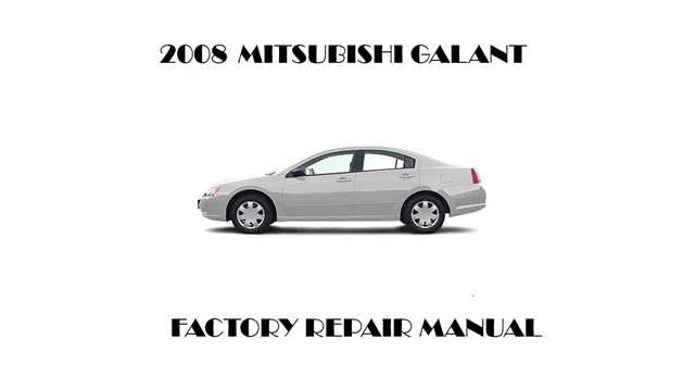 mitsubishi galant owners manual