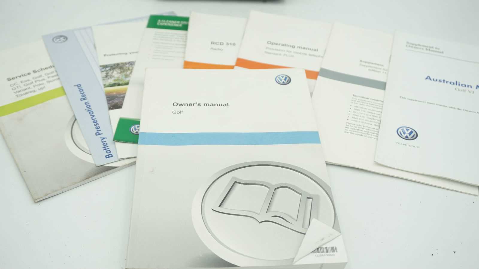 mk6 gti owners manual