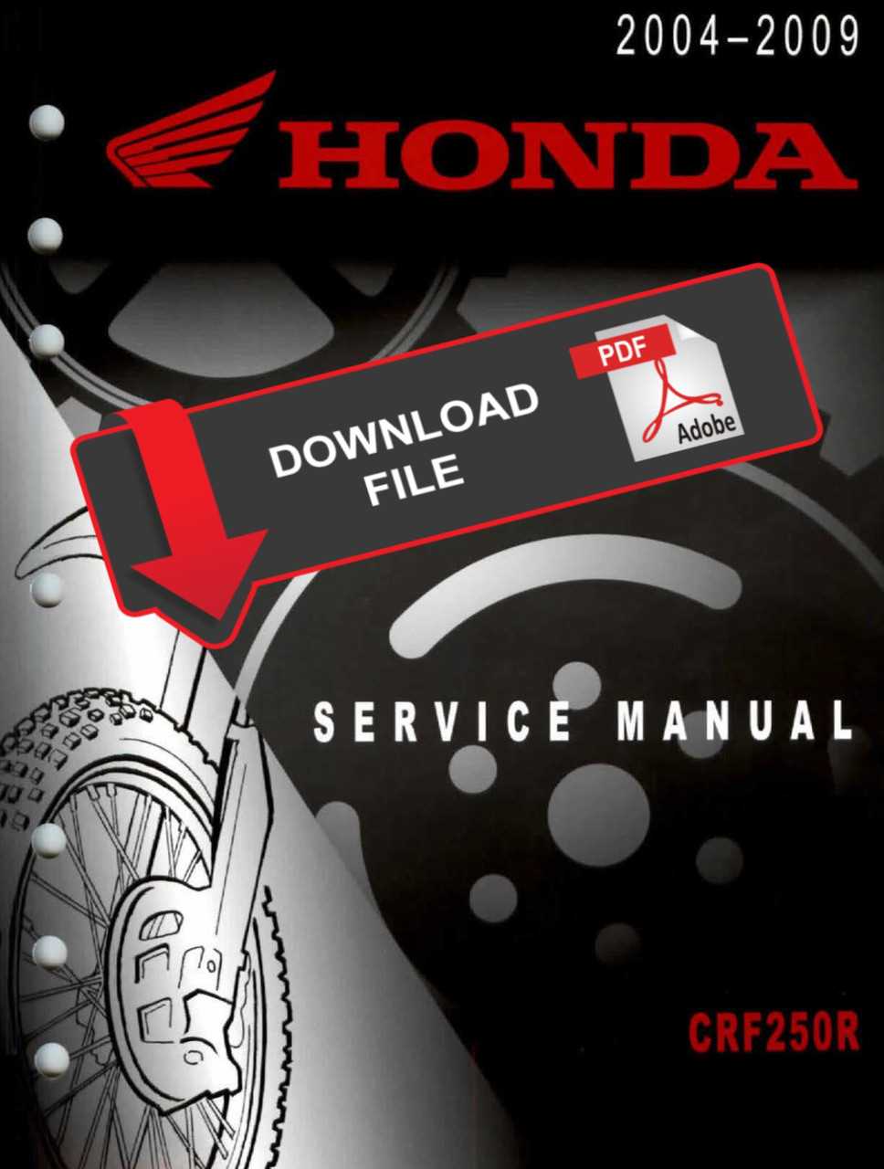 2007 crf250r owners manual