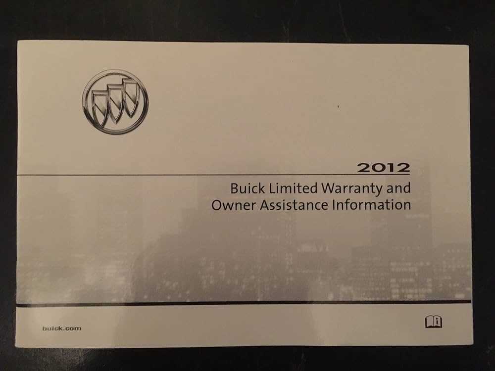 2012 buick enclave owners manual