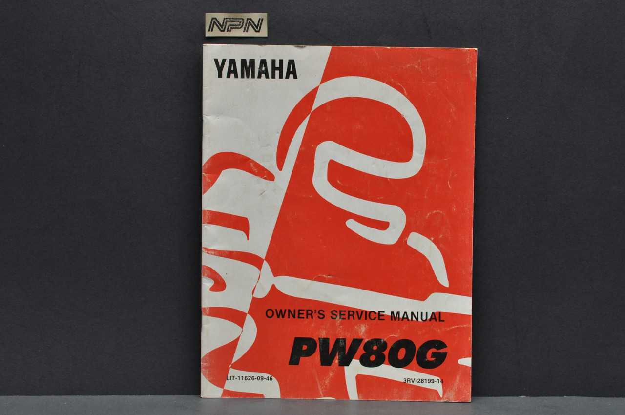 yamaha pw80 owners manual