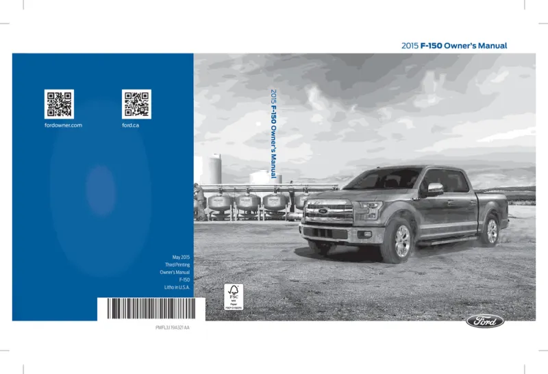 2015 ford f 150 owners manual