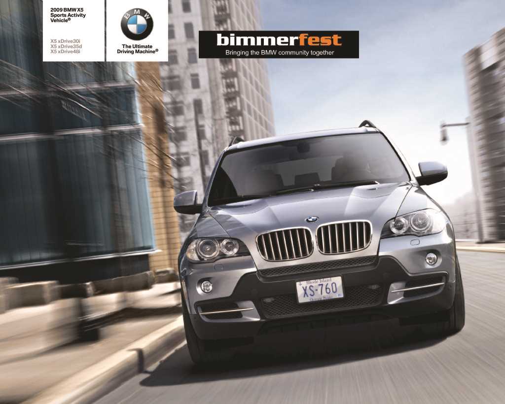 2009 bmw x5 owners manual