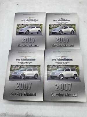 2007 pt cruiser owners manual