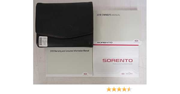 2018 kia sorento owners manual
