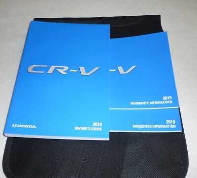 2019 honda cr v ex owners manual