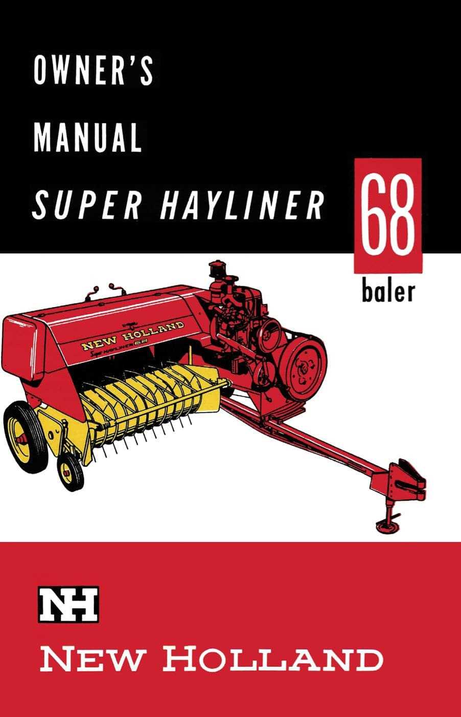 new holland owners manual