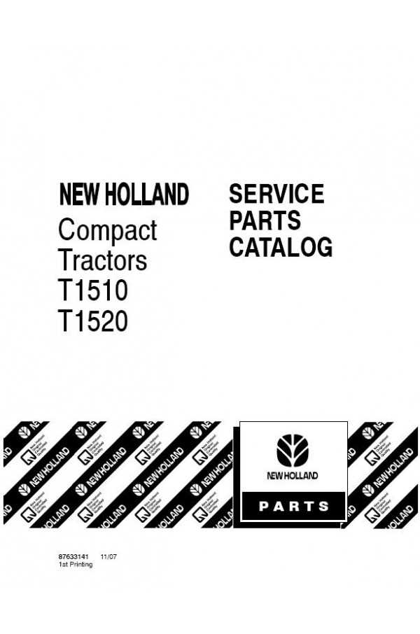 new holland t1520 owners manual