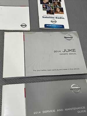 nissan juke owners manual 2014