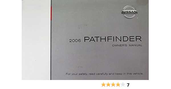 nissan pathfinder owners manual