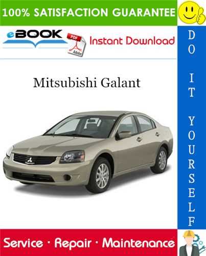 1999 mitsubishi galant owners manual