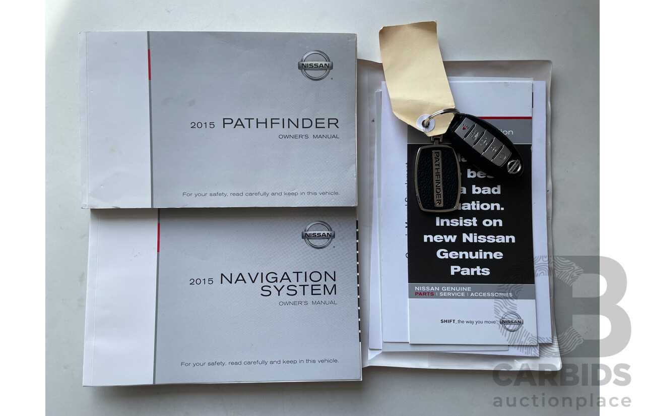 2015 pathfinder owners manual