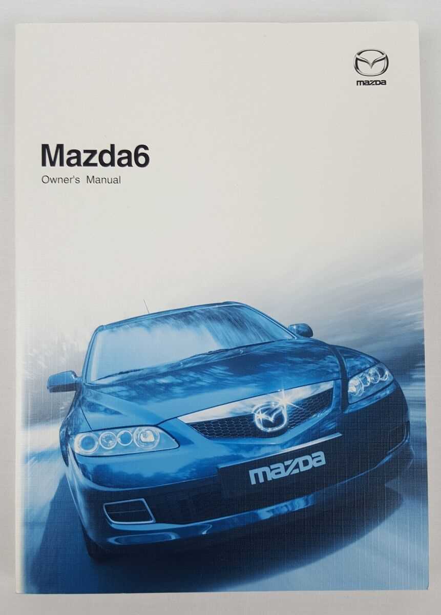 2011 mazda 6 owners manual