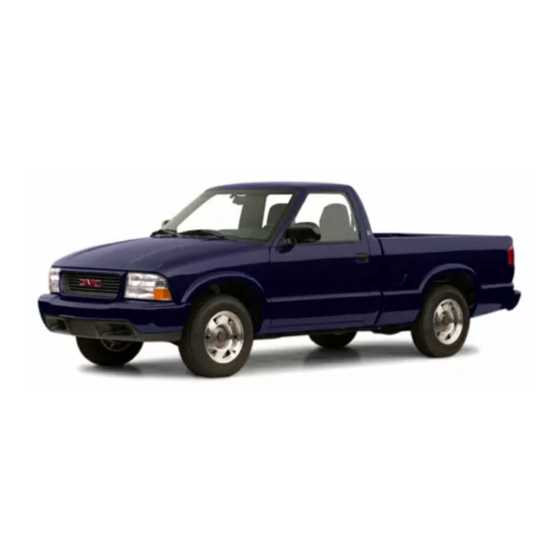 2002 gmc sonoma owners manual