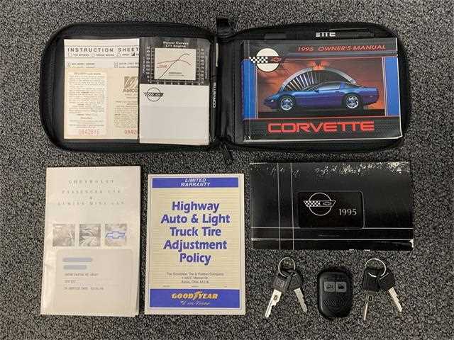 1995 corvette owners manual